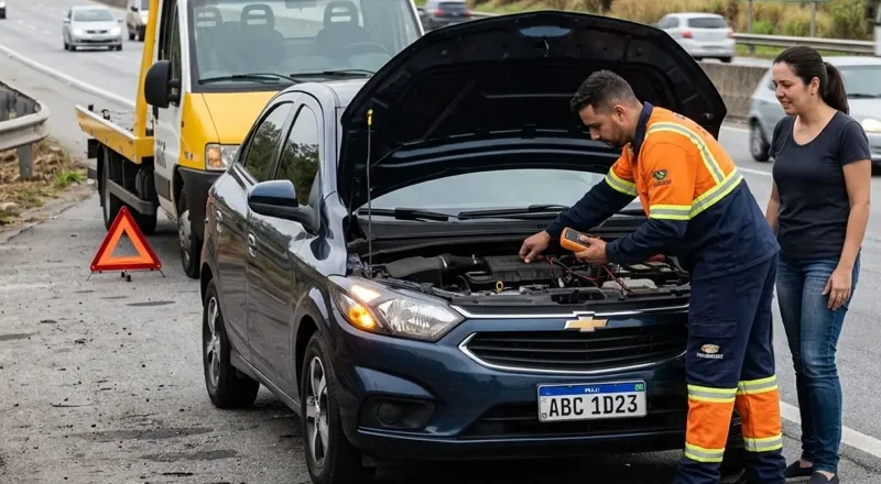 Auto socorro 24h em Camaçari – pane elétrica, mecânica e bateria fraca