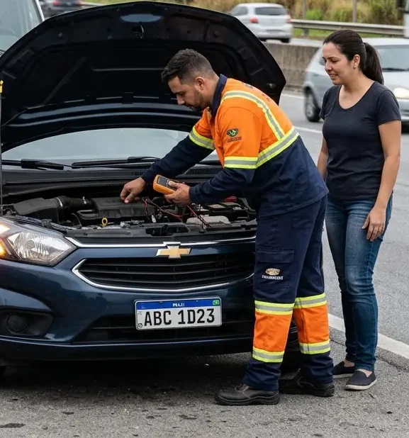 Socorro veicular em Camaçari — atendimento profissional no local